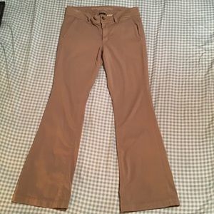 American Eagle Kick Boot Khakis